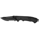 GERBER KNIVES Hinderer CLS Drop Point Serrated Black - Gerber