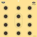 BIRCHWOOD CASEY Dirty Bird 12" 10 Meter Air Rifle - 12 targets - Birchwood Casey