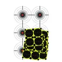 BIRCHWOOD CASEY Eze-Scorer 4 - 23"x35" Bull's-Eye /24 - 3" Overlay - Birchwood Casey