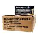 WINCHESTER AMMO Super Suppressed 300 Blackout 200Gr 1060fps - 200rd Case - Winchester