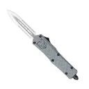 COBRATEC Small Carbon Fiber FS-3 Dagger 2 Side Serrated - Cobratec