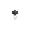 SAFARILAND 690 Handcuff Strap w/1 Snap, Hi-Gloss Blk - Safariland