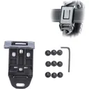 SAFARILAND 745BL Belt Loop w/Screw, Plain Blk - Safariland