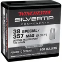 WINCHESTER AMMO Reloading Bullets STHP 38 Special 100rd - Winchester