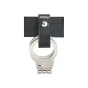 SAFARILAND 690 Handcuff Strap w/1 Snap, Plain Blk - Safariland