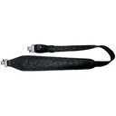 AA&E LEATHERCRAFT Black Genuine Full Quill Ostrich Leather Padded Tr - Aa&E Leathercraft