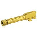 LANTAC 9INE Barrel Fluted 1/2-28 TB Glock 43/43x TiN/Brnz - Lantac