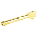 ZAFFIRI PRECISION Pistol Barrel 9mm TB 1/2X28 Titanium Gold P320 - Zaffiri Precision
