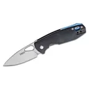 CRKT Jesper Voxnaes Piet Folding Knife 2.689" Plain Blade - Black Handles - Crkt