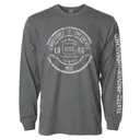GLOCK Crossover Heather Gray Cotton Long Sleeve - Glock