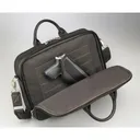 GUN TOTE'N MAMAS Men's Concealed Carry Briefcase Brown 16" - Gun Tote'n Mamas