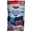 BIRCHWOOD CASEY Nitrile Black Sm/Med 10Pk Gun Maintenance Gloves - Birchwood Casey