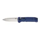 BENCHMADE Casbah 3.4" Drop Point Plain Satin - Blue Grivory - Benchmade