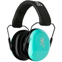 BROWNING Buckmark II Hearting Protector Ear Muffs NPR 26db | Aqua, OSFA - Browning