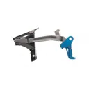 CMC TRIGGERS Glock 42 .380 Slimline Flat Trigger Blue - Cmc Triggers