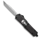 COBRATEC Large Black Punisher FS-3 Tanto Not Serrated - Cobratec