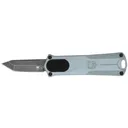 COBRATEC California OTF 952 Grey Tanto Not Serrated - CobraTec Knives