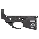 SPIKES TACTICAL Rare Breed Crusader Stripped Lower Recvr Blk AR15 - Spike's Tactical