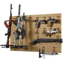SAVIOR EQUIPMENT Full Wall Rack System, 10x 24" Alum RAL8000 Tan - Savior Equipment