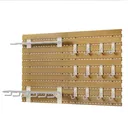 SAVIOR EQUIPMENT Wall Rack System, 10x 24" Alum RAL8000 Tan - Savior Equipment