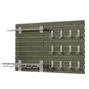 SAVIOR EQUIPMENT Wall Rack System, 10x 24" Alum OD Green - Savior Equipment