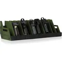 SAVIOR EQUIPMENT 12 Pistol Revolver Storage Gun Rack OD Green - Savior Equipment