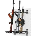 SAVIOR EQUIPMENT 6-Slots Rifle Rack for Slate Wall Rack SW Gray - Savior Equipment