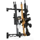 SAVIOR EQUIPMENT Rifle Shotgun Wall Mnt Gun Display Obsidian Black - Savior Equipment