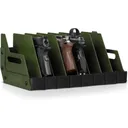 SAVIOR EQUIPMENT 8 Pistol Revolver Storage Gun Rack OD Green - Savior Equipment