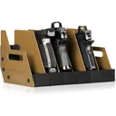 SAVIOR EQUIPMENT 6 Pistol Revolver Storage Gun Rack RAL8000 Tan - Savior Equipment