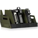 SAVIOR EQUIPMENT 6 Pistol Revolver Storage Gun Rack OD Green - Savior Equipment