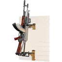 SAVIOR EQUIPMENT Adj 3x Rifle Rack for Slate Wall Rack RAL8000 Tan - Savior Equipment