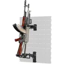 SAVIOR EQUIPMENT Adj 3x Rifle Rack for Slate Wall Rack Obsidian Blk - Savior Equipment