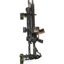SAVIOR EQUIPMENT Rifle Shotgun Wall Mnt Gun Display Black/OD Green - Savior Equipment