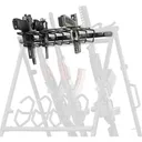 SAVIOR EQUIPMENT Pistol Rack Add on SBR Rack 8 Pstl/Rev ObsidianBlk - Savior Equipment