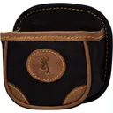 BROWNING Lona Shell Carrier Black Canvas Body Lthr Accents - Browning