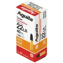 AGUILA AMMO 22 LR 40Gr Lead Solid Point Competition 50rd - Aguila