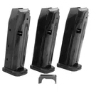 SHIELD ARMS S15 15rd Magazine Combo (3 Mags & Mag Release) for Glock 43x, 48 | Black - Shield Arms