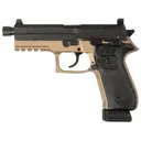 AREX DEFENSE Zero 1 Full Size 9mm 4.9" TB Black/DE 20rd - Arex Defense