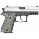AREX DEFENSE Zero 1 Compact 9mm 3.85" Nickel/Grn 15rd - Arex Defense