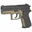 AREX DEFENSE Zero 1 Compact 9mm 3.85" FDE/Blk 15rd - Global Ordnance