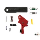 APEX TACTICAL Apex Red Flat-Faced Forward Set Sear & Trigger Kit - Apex Tactical Specialties