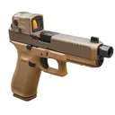 GLOCK G17 9mm 4.49" 17rd - FDE w/ Acro Red Dot - Glock