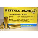 BUFFALO BORE 44 Rem Mag 200Gr Hard Cast Wadcutter 1300FPS 20rd - Buffalo Bore Ammunition