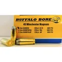 BUFFALO BORE 45 Win Mag 255Gr Hard Cast FN 1400FPS 20rd - Buffalo Bore