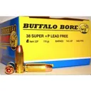 BUFFALO BORE 38 Super +P 115Gr Barnes TAC-XP 1450FPS 20rd - Buffalo Bore