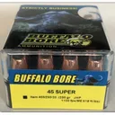 BUFFALO BORE 45 Super 230Gr JHP (1100FPS/ME 618 ft lbs) 20rd - Buffalo Bore