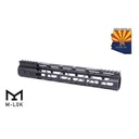 GUNTEC 12" Mod Lite Skeletnzd M-Lok Free Floating Hndgrd - Guntec Usa