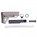 GUNTEC AR-15 M.L.S. Stock-Minimalistic Ltwt Stock (FDE) - Guntec Usa