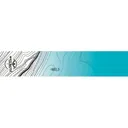WHITEWATER ARCHERY REFLECTIVE AQUA TOPO FADE ARROW WRAPS - White Water Archery
